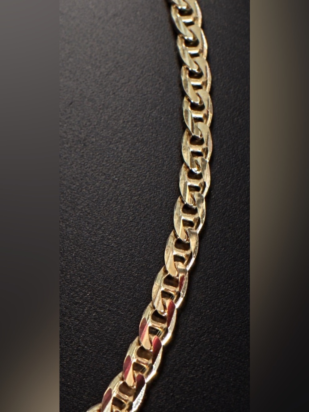 SOLD.  14K Yellow Gold X-Large 20” Classic Link Curb Chain Necklace 2.0 mm